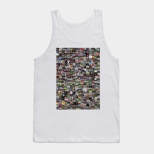 aston villa football club legends prints posters mosaic squad team Tank Top